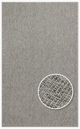 VENTURA SISAL VNT 2705 GREY  İç ve Dış Mekan Kullanımına Uygun Hav Vermeyen Kolay Temizlenebilir Sisal Görünümlü Halı