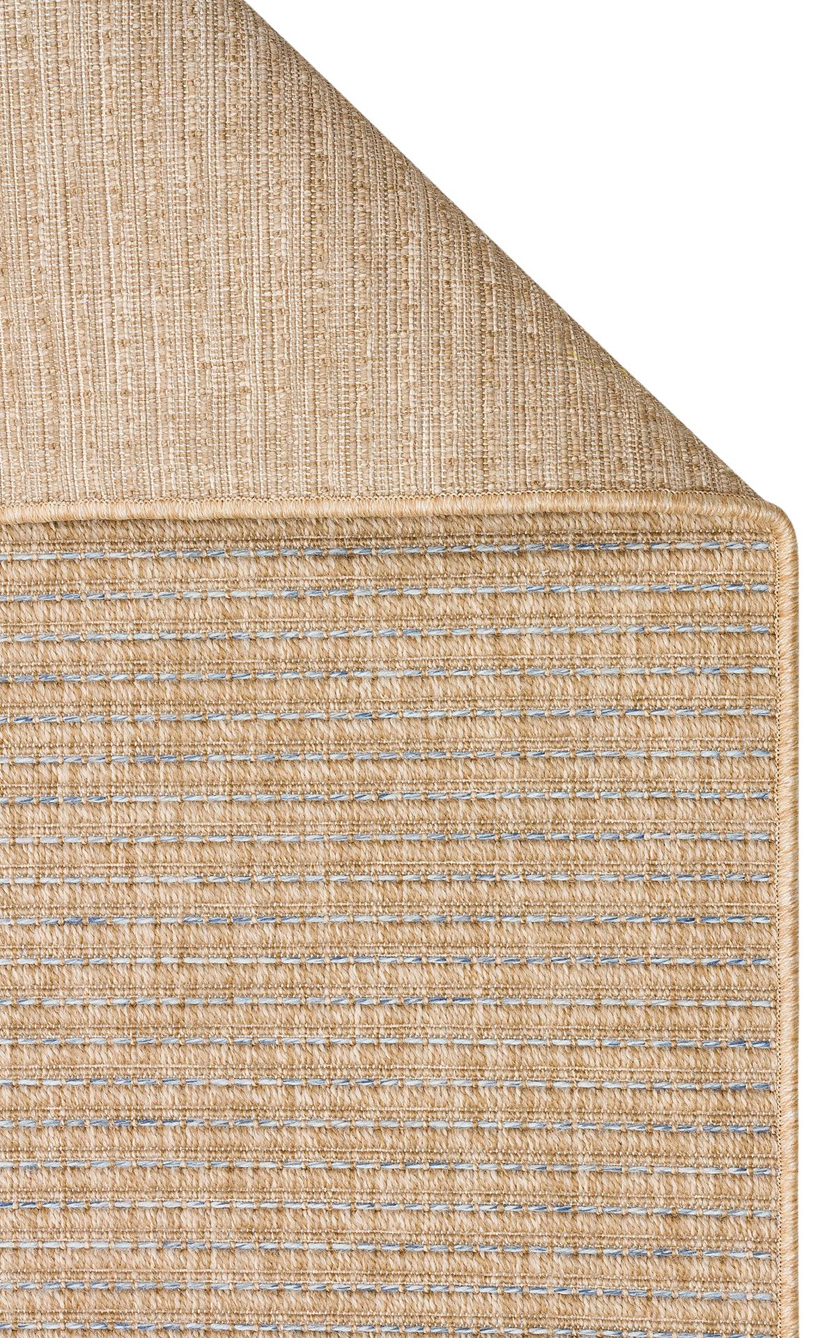 VENTURA XW VNT 01 NATURAL BLUE XW  İç ve Dış Mekan Kullanımına Uygun Hav Vermeyen Kolay Temizlenebilir Sisal Görünümlü Halı