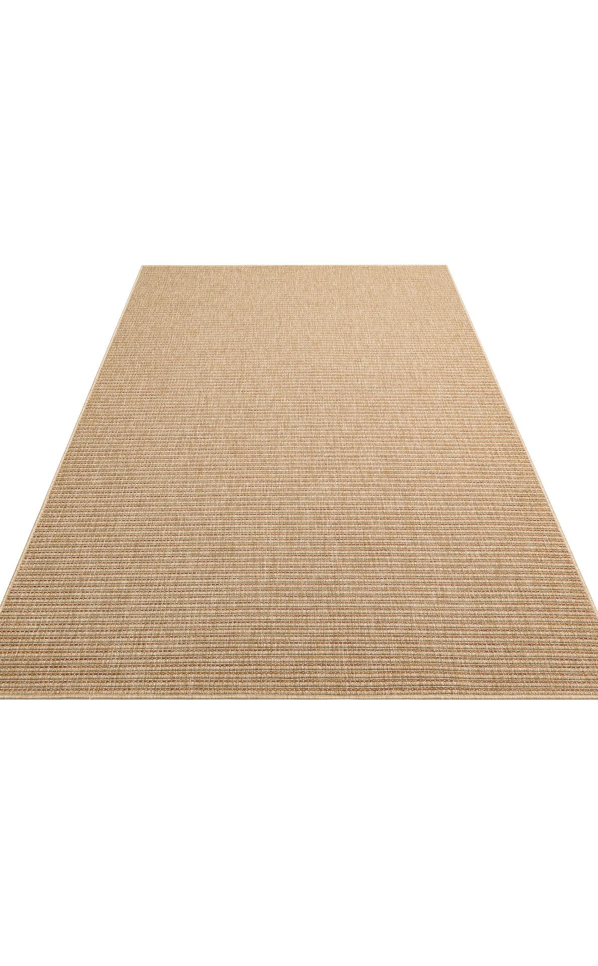 VENTURA XW VNT 01 NATURAL TERRA XW  İç ve Dış Mekan Kullanımına Uygun Hav Vermeyen Kolay Temizlenebilir Sisal Görünümlü Halı