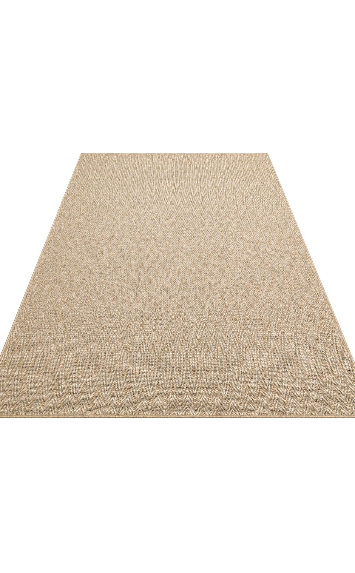 VENTURA XW VNT 02 NATURAL WHITE XW  İç ve Dış Mekan Kullanımına Uygun Hav Vermeyen Kolay Temizlenebilir Sisal Görünümlü Halı