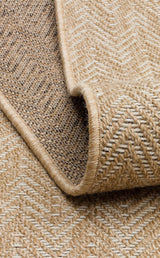 VENTURA XW VNT 02 NATURAL WHITE XW  İç ve Dış Mekan Kullanımına Uygun Hav Vermeyen Kolay Temizlenebilir Sisal Görünümlü Halı