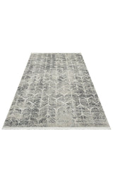 VERONA DYED VRD 06 GREY NATURAL  Overdyed Yumuşak İpeksi Tuşeli Yüksek Alçak Oymalı Modern İnce Makine Halısı