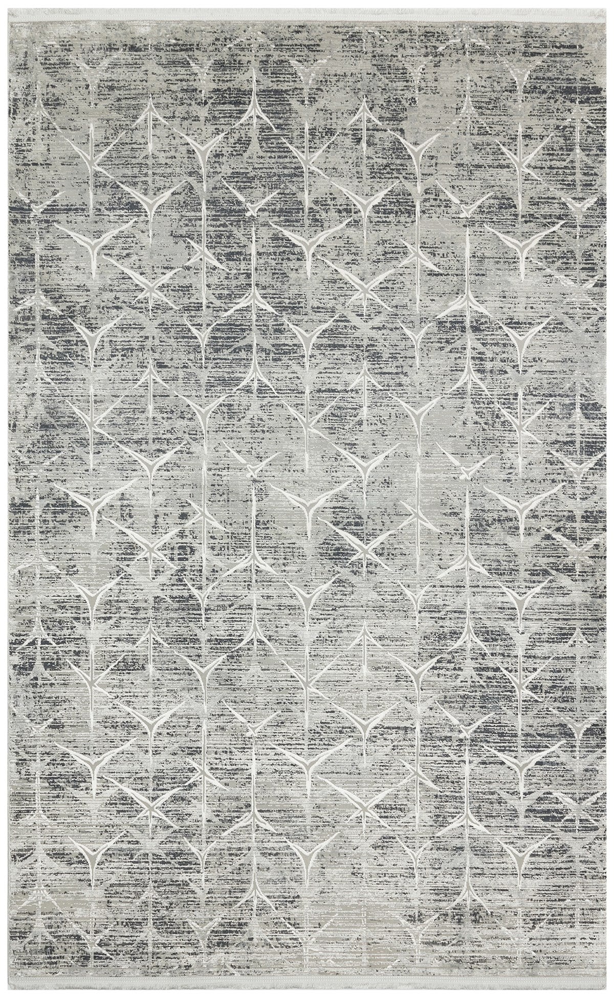 VERONA DYED VRD 06 GREY NATURAL  Overdyed Yumuşak İpeksi Tuşeli Yüksek Alçak Oymalı Modern İnce Makine Halısı