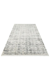 VERONA DYED VRD 06 GREY NATURAL  Overdyed Yumuşak İpeksi Tuşeli Yüksek Alçak Oymalı Modern İnce Makine Halısı