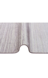 VERONA DYED VRD PLAIN GREY  Overdyed Yumuşak İpeksi Tuşeli Yüksek Alçak Oymalı Modern İnce Makine Halısı