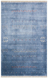 ZARA ZR 06 BLUE  Otantik Desenli Özel Hav Vermeyen ve Kolay Temizlenebilir Tensel Kullanılarak El Emeği ile Özel Tezgahlarda Üretilen Modern Uşak Halısı