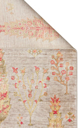 ZARA ZR 08 BEIGE AUTUMN  Otantik Desenli Özel Hav Vermeyen ve Kolay Temizlenebilir Tensel Kullanılarak El Emeği ile Özel Tezgahlarda Üretilen Modern Uşak Halısı