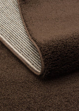 ZEN AMORF 01 BROWN  Hav Toz Vermez Yumuşak Tuşeli Zarif Makine Halısı