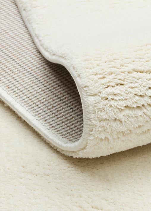 ZEN AMORF 01 WHITE  Hav Toz Vermez Yumuşak Tuşeli Zarif Makine Halısı