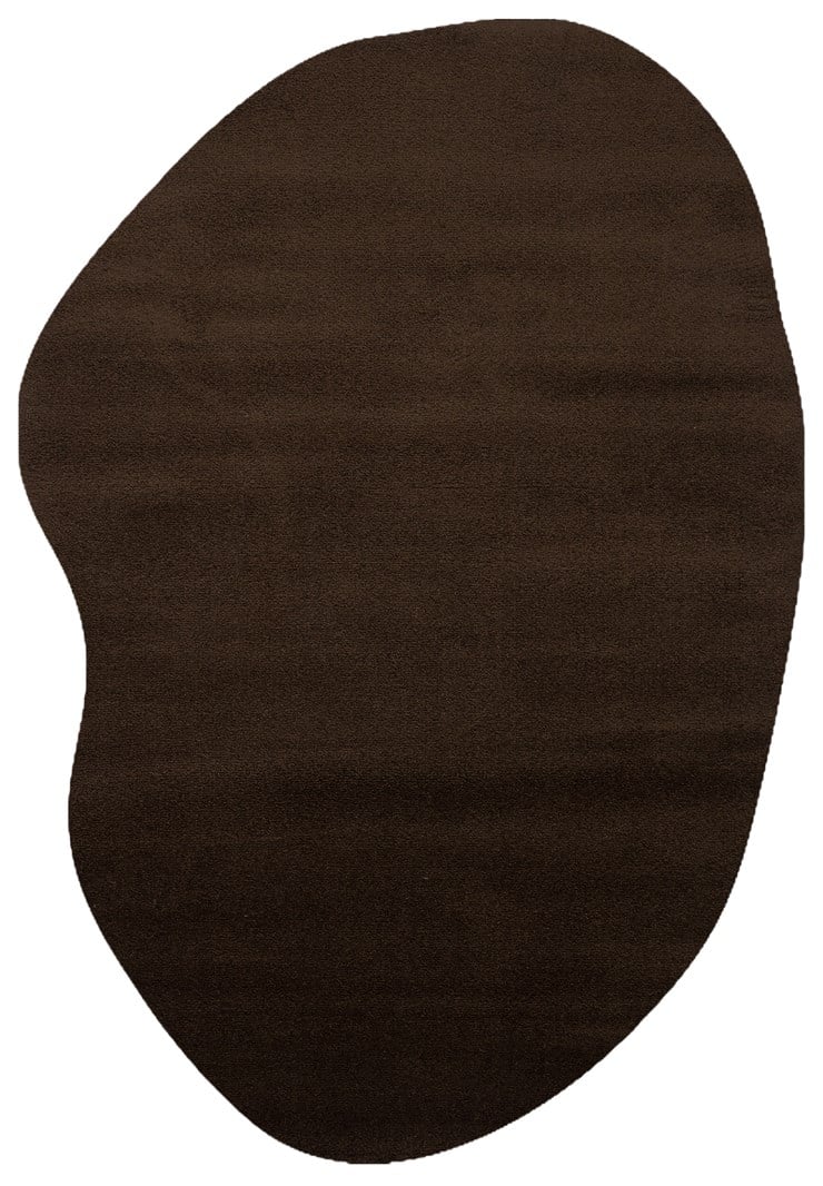 ZEN AMORF 02 BROWN  Hav Toz Vermez Yumuşak Tuşeli Zarif Makine Halısı