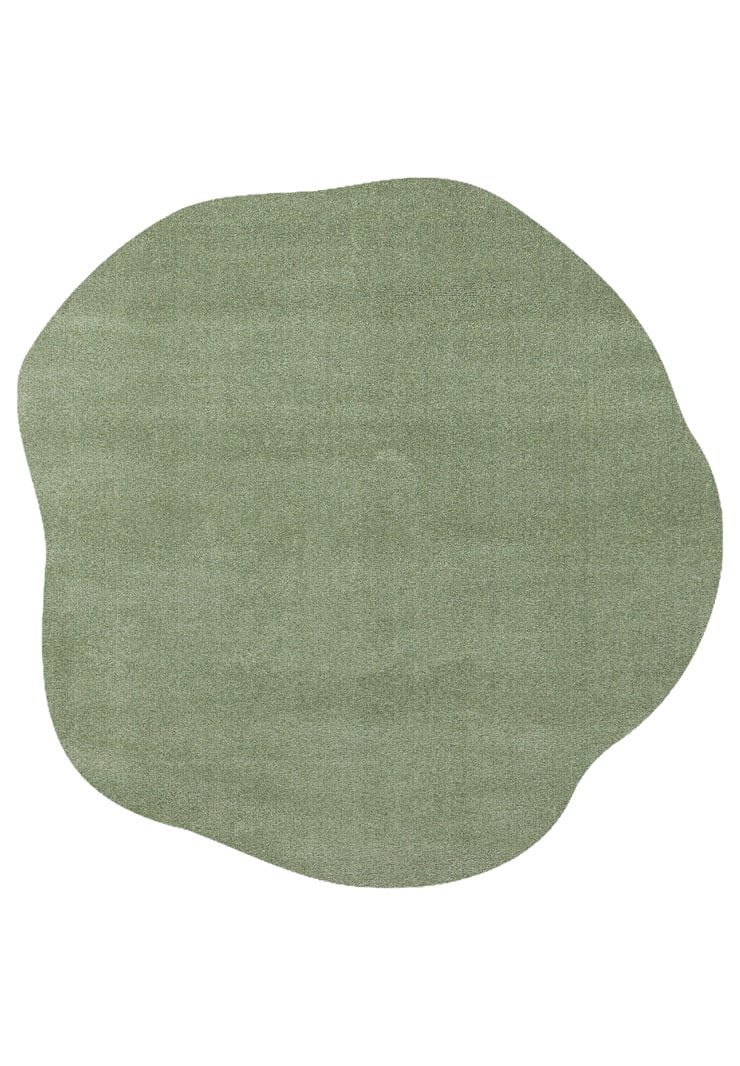 ZEN AMORF 04 GREEN  Hav Toz Vermez Yumuşak Tuşeli Zarif Makine Halısı