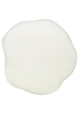 ZEN AMORF 04 WHITE  Hav Toz Vermez Yumuşak Tuşeli Zarif Makine Halısı