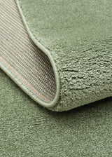 ZEN AMORF 05 GREEN  Hav Toz Vermez Yumuşak Tuşeli Zarif Makine Halısı