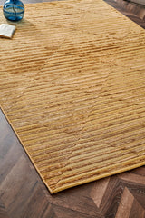 ZENITH DYED ZNT 02 ANTIK GOLD DYED  Yüksek Alçak Dokulu Naturel Yün ve Viskon Modern Dokuma Halı