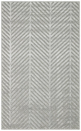 ZENITH ZNT 04 GREY  Yüksek Alçak Dokulu Naturel Yün ve Viskon Modern Dokuma Halı
