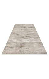 ZURICH ZRH 01 CREAM GREY  Akrilik ve Polyester İle Üretilen Şık Salon Halısı