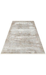 ZURICH ZRH 05 CREAM GREY  Akrilik ve Polyester İle Üretilen Şık Salon Halısı