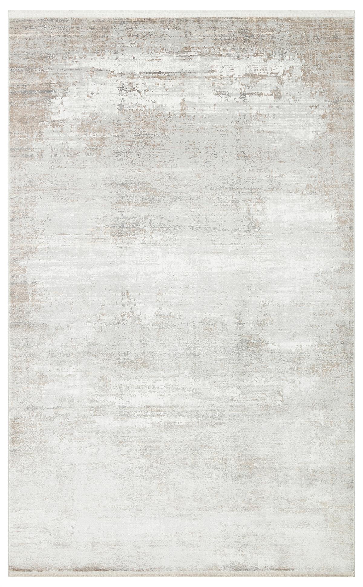 ZURICH ZRH 05 CREAM GREY  Akrilik ve Polyester İle Üretilen Şık Salon Halısı